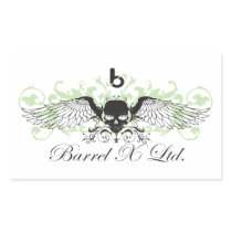 Barrel X Limited Rectangle Stickers