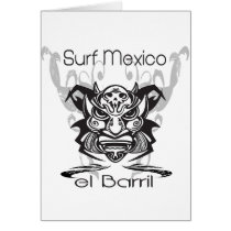 Barrel X Limited Surf Mexico Greeting Card