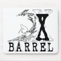 Barrel X Limited Surf Outline Mousepad