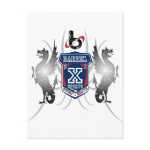 Barrel X Limited Xtreme Sports-Dragons Postcard