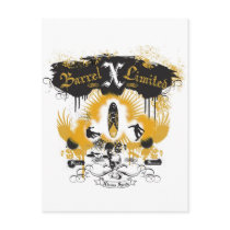Barrel X Limited Xtreme Sports Post Card