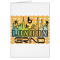 Barrel X London Skate Grind Greeting Card