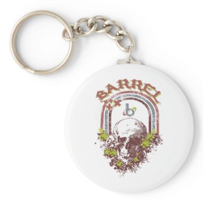 Barrel X "Rainbow" Skull Keychains by barrelx