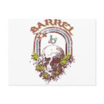 Barrel X "Rainbow" Skull Post Cards