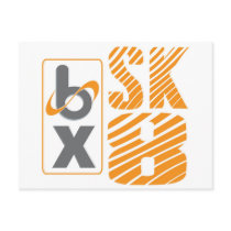Barrel X SK8 Design Post Cards