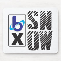 Barrel X Snow Design Mouse Pads