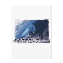 Barrel X Surf Tube Ride Postcards