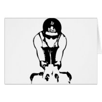 Barrel X Triathlon Biker Guy Cards