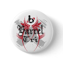 Barrel X Triathlon Pinback Button