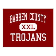 Barren County - Trojans - Middle - Glasgow Post Card