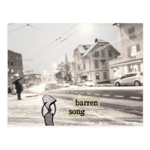 barren song post cards