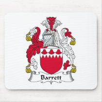 Barrett Family Crest Mouse Mat