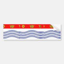 Barrie flag bumper stickers