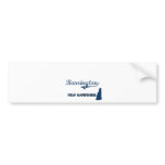 Barrington New Hampshire City Classic Bumper Sticker