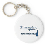 Barrington New Hampshire City Classic Key Chains