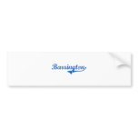 Barrington New Hampshire Classic Design Bumper Stickers