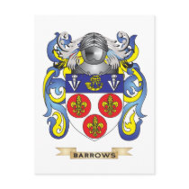Barrows Coat of Arms (Family Crest)