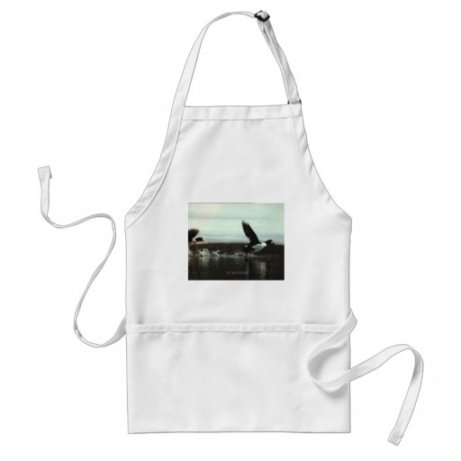 Barrow's Gold-en-eye #02 Apron
