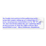 Barry Goldwater talking about political preachers Bumper Sticker