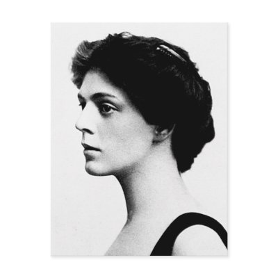 Barrymore ~ Ethel American Actress Post Card by fotoshoppe