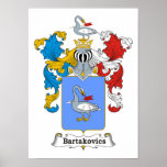 Bartakovics Family Hungarian Coat of Arms 11x15” P Posters