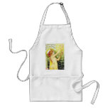 Bartender Apron:  Absinthe Robette - Art Nouveau