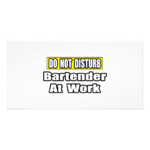Bartender At Work Photo Cards