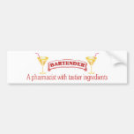 Bartender Bumper Sticker