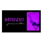 Bartender Business Card