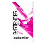 Bartender Business Card