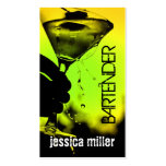 Bartender Business Card