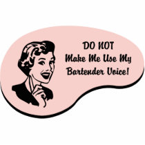 Bartender Voice Acrylic Cut Out