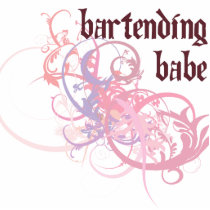 Bartending Babe Photo Cut Out