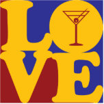 Bartending Love Cut Out