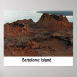 Bartolome Island, Galapagos Islands, Ecuador posters