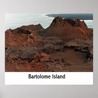 Bartolome Island, Galapagos Islands, Ecuador Print by Sodium_Free