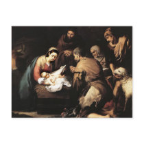 Bartolome Murillo - The Adoration of the Shepards Postcards