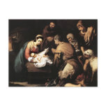 Bartolome Murillo - The Adoration of the Shepards postcards