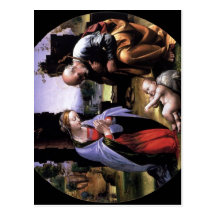 Bartolomeo, Fra Die Anbetung des Kindes, Tondo um  Postcards