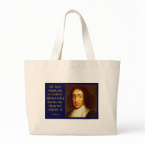 Baruch Spinoza Tote Bags