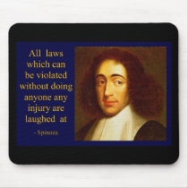Baruch Spinoza Mousepad