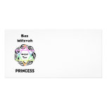 Bas Mitzvah Princess Photo Greeting Card