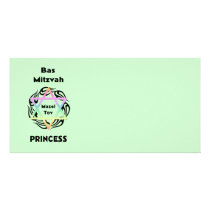 Bas Mitzvah Princess Photo Cards