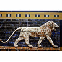 Bas Relief, Ishtar Lion Gate - Istanbul Photo Sculpture