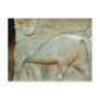 Bas-relief of an anthropomorphic bull post cards