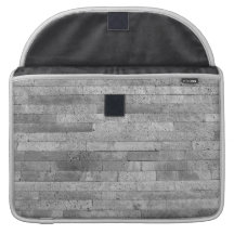 Basalt brick wall sleeve for MacBooks