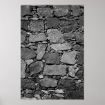 Basalt wall poster