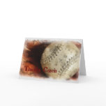 Base Ball Grunge Card