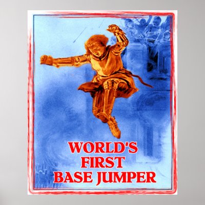 BASE Jumper Print by PastLives