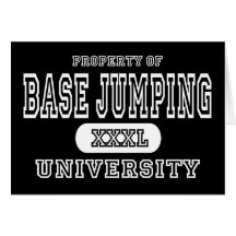 Base Jumping University Dark Cards
